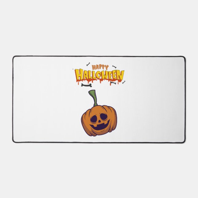 Halloween Pumpkins  Desk Mat (Front)