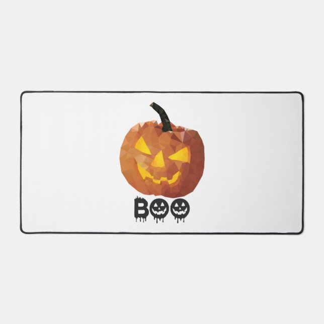 Halloween pumpkins     desk mat (Front)