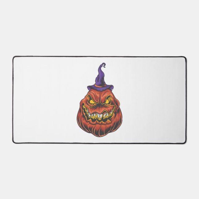 Halloween Pumpkins   Desk Mat (Front)