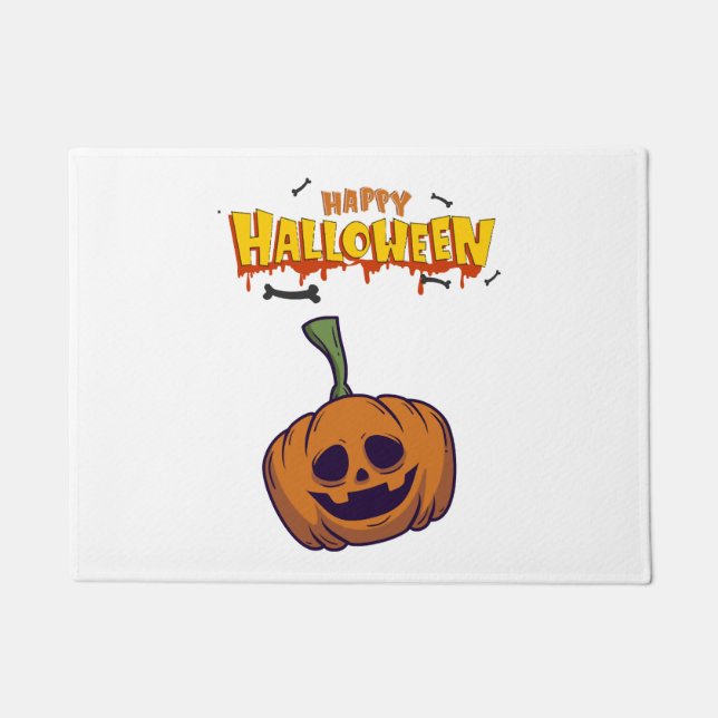 Halloween Pumpkins  Doormat (Front)