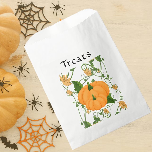 Halloween Pumpkins Fall Holiday Thanksgiving  Favour Bags (Creator Uploaded)