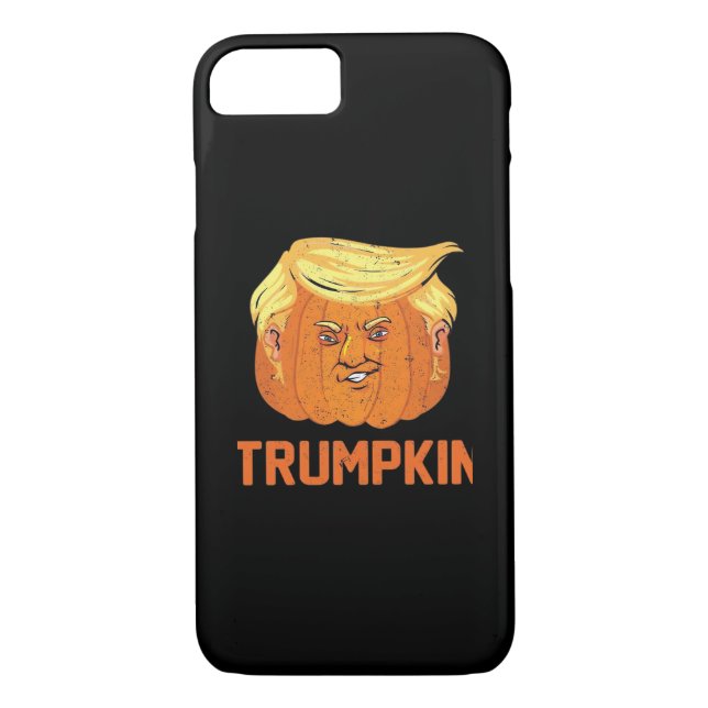 Halloween Pumpkins Funny Trumpkin Case-Mate iPhone Case (Back)