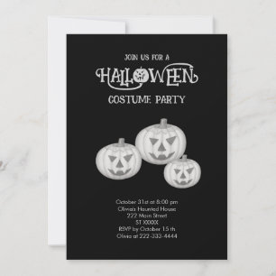 Halloween Pumpkins – Hand-Drawn Illustration Invitation