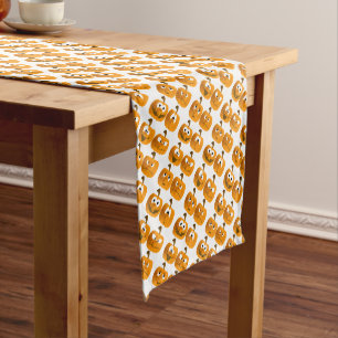 Halloween Pumpkins Medium Table Runner