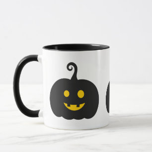 Halloween pumpkins mug