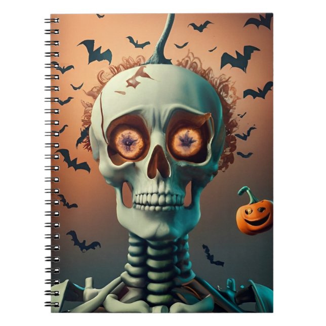 Halloween pumpkins Notebook (Front)