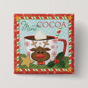 Halloween Pumpkins on Graveyard 15 Cm Square Badge