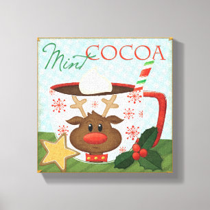 Halloween Pumpkins on Graveyard Canvas Print