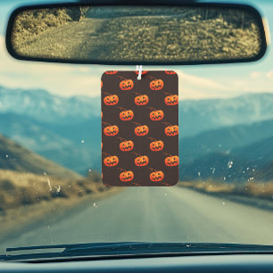 Halloween Pumpkins, Orange Pumpkins Trick Or Treat Car Air Freshener