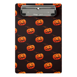 Halloween Pumpkins, Orange Pumpkins Trick Or Treat Mini Clipboard
