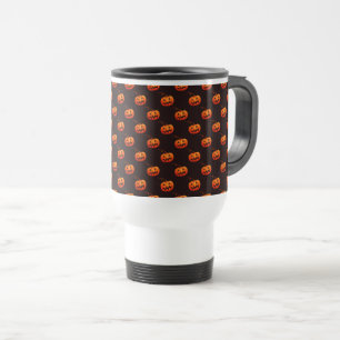 Halloween Pumpkins, Orange Pumpkins Trick Or Treat Travel Mug