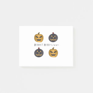 Halloween Pumpkins Post-it Notes