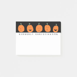 Halloween Pumpkins Post-it Notes