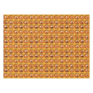 Halloween Pumpkins table cloths