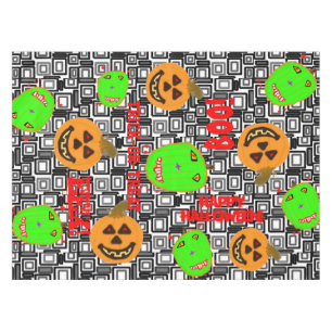 Halloween Pumpkins Tablecloth