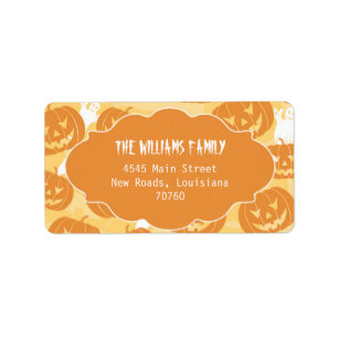 Halloween Pumpkins (Today's Best Award) Label
