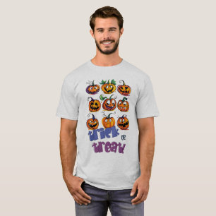Halloween Pumpkins Trick-or-Treat Magic T-Shirt