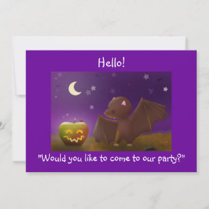 Halloween Punch Bowl - party invites