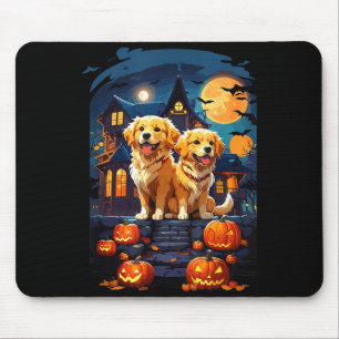 Halloween puppies mouse mat