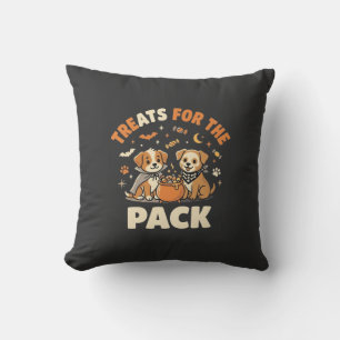 Halloween Puppy Candy Crew Cushion