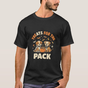 Halloween Puppy Candy Crew T-Shirt
