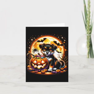 Halloween Puppy Dog T-Shirt4 Card