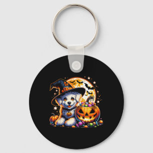 Halloween Puppy Dog T-Shirt9 Key Ring