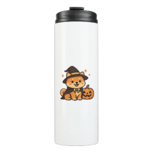 Halloween Puppy Love � Kawaii Dog Art Classic T-Sh Thermal Tumbler