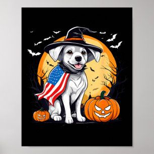 Halloween puppy  poster