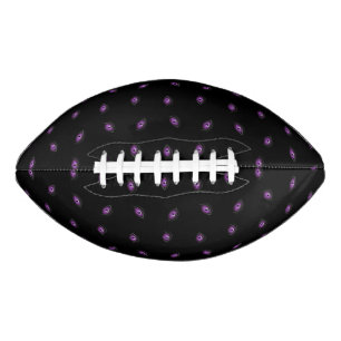 Halloween, Purple Eyes, Trick Or Treat, Boo American Football