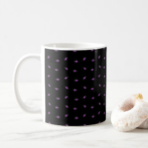 Halloween, Purple Eyes, Trick Or Treat, Boo Coffee Mug