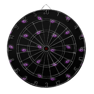 Halloween, Purple Eyes, Trick Or Treat, Boo Dartboard