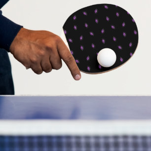 Halloween, Purple Eyes, Trick Or Treat, Boo Ping Pong Paddle