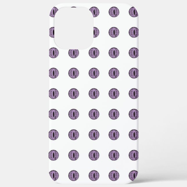 Halloween Purple Polka Dot Eyes Case-Mate iPhone Case (Back)