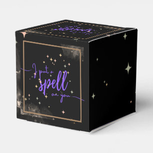 Halloween Put a Spell Favor Boxes