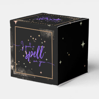 Halloween Put a Spell Favour Boxes