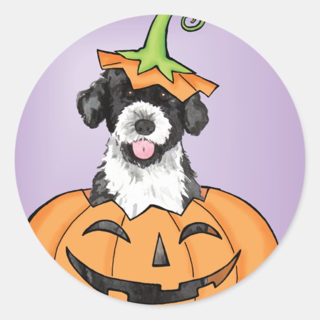 Halloween PWD Classic Round Sticker (Front)