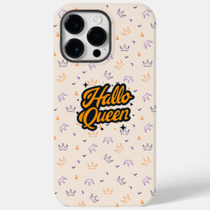 Halloween Queen, Halloqueen, Retro Halloween Art Case-Mate iPhone 14 Pro Max Case
