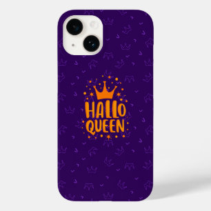 Halloween Queen, Halloqueen, Retro Halloween Art Case-Mate iPhone 14 Case