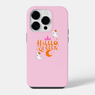 Halloween Queen, Halloqueen, Retro Halloween Art iPhone 14 Pro Case