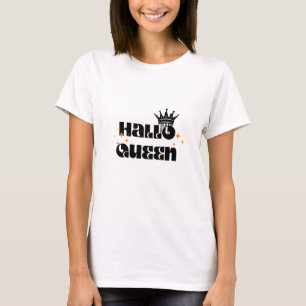 Halloween Queen, Halloqueen, Retro Halloween Art T-Shirt