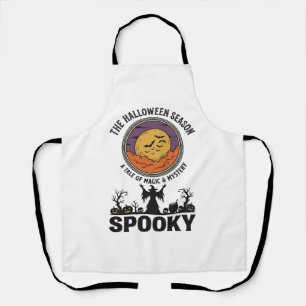 Halloween Queen Little Miss Retro Witch_1 Apron
