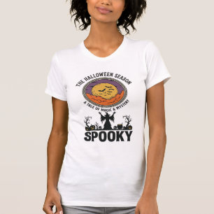 Halloween Queen Little Miss Retro Witch_1 T-Shirt