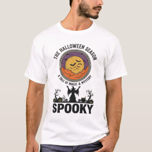 Halloween Queen Little Miss Retro Witch_1 T-Shirt