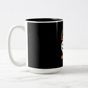 Halloween Queen Of Halloween Two-Tone Coffee Mug