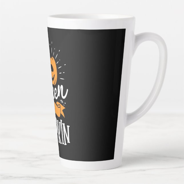 Halloween Queen Of Pumpkin Latte Mug (Right)