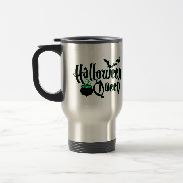 Halloween Queen Travel Mug (Left)
