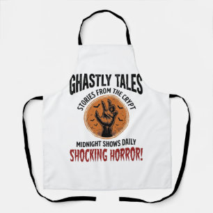 Halloween Quote Become Anything Scary Vintage_1 Apron