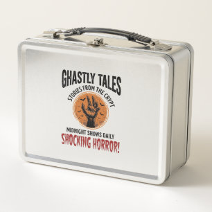 Halloween Quote Become Anything Scary Vintage_1 Metal Lunch Box