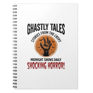 Halloween Quote Become Anything Scary Vintage_1 Notebook